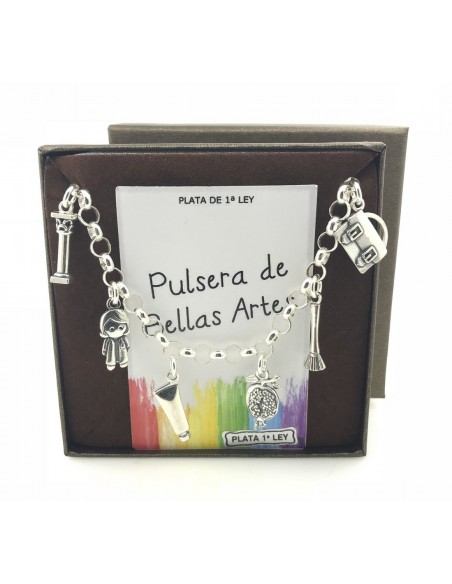 Pulsera Bellas Artes De Plata