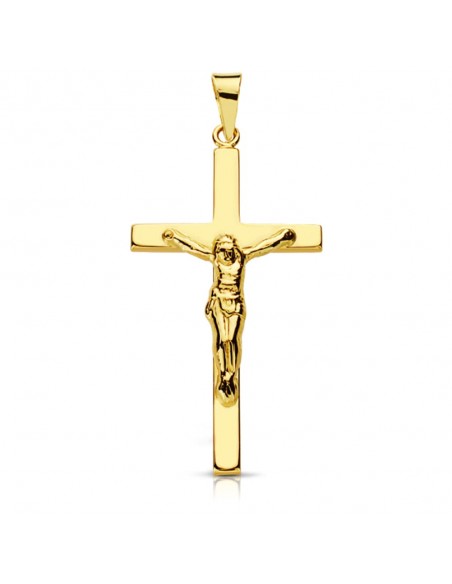 18K CRUZ CON CRISTO. 31 X 16 MM.