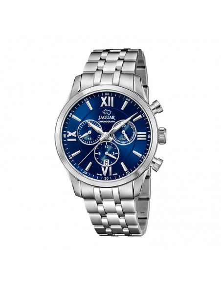Reloj Jaguar Crono Acero Esfera Azul Caballero J963/2