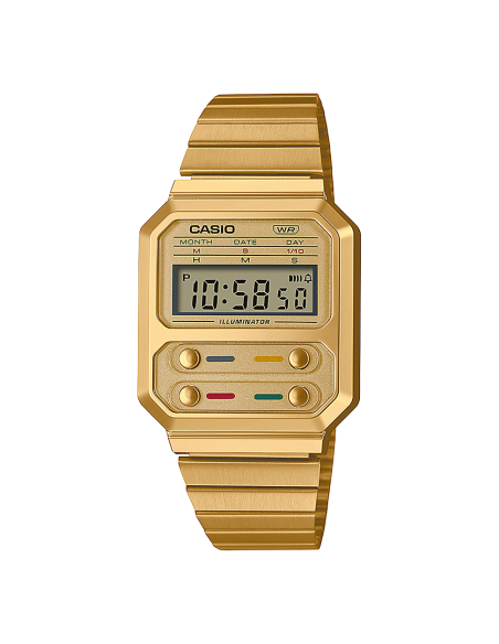 Reloj Casio De Pulsera Digital     A100weg-9aef