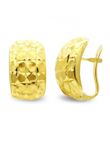 18K PENDIENTES ORO AMARILLO LAPIDADOS