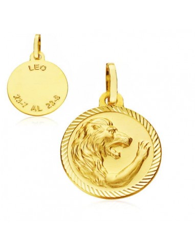 9K HOROSCOPO DISCO 20 MM LEO