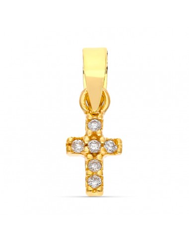 9K COLGANTE ORO AMARILLO DIAMANTES 0.03 CTS 6X4 MM