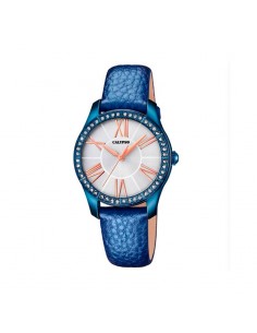 Reloj Casio mujer cuadrado azul — Miralles Arévalo Joyeros